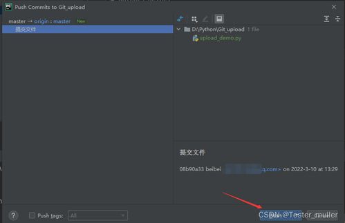 软件测试 pycharm版本控制与分支管理